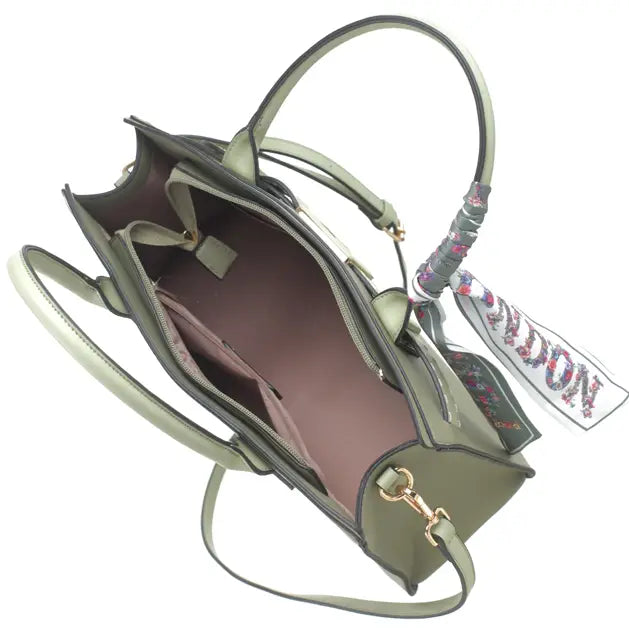 Sculpted Belted Tote