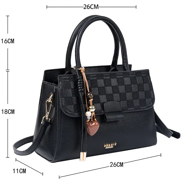 Charming Checkerboard Tote