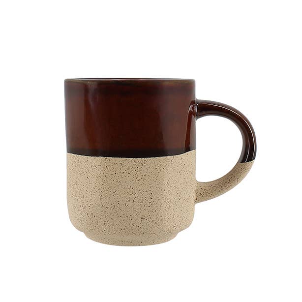 10 cl ceramic cup, assorted in 4 colors MACCHIATO set of 4