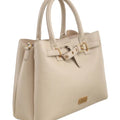 Pebbled Belted Tote