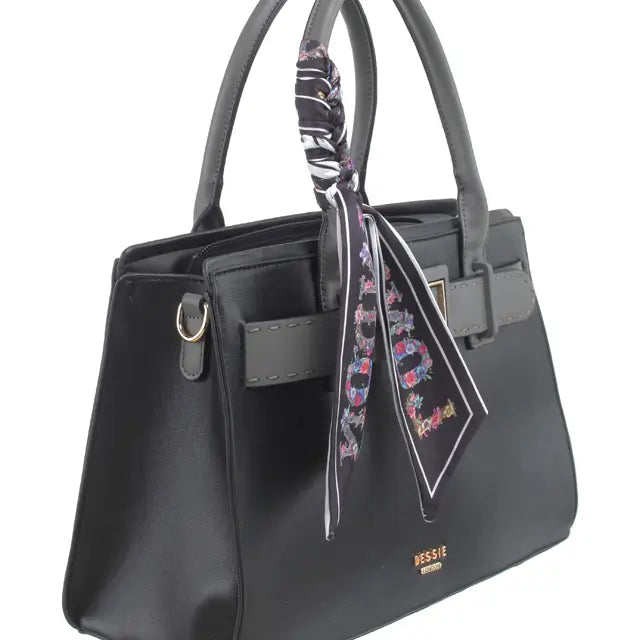 Sculpted Belted Tote