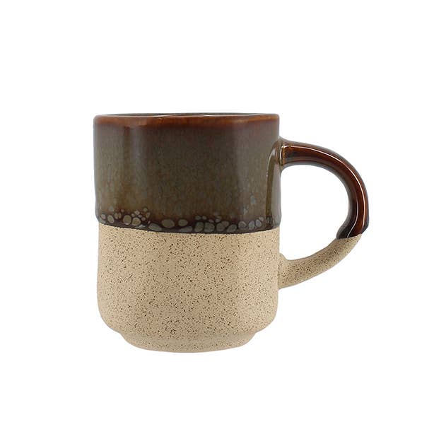 10 cl ceramic cup, assorted in 4 colors MACCHIATO set of 4