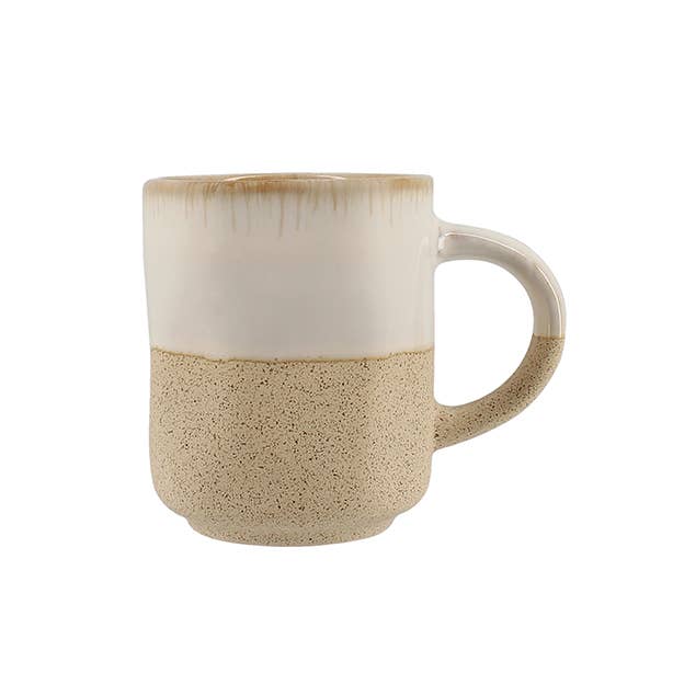 10 cl ceramic cup, assorted in 4 colors MACCHIATO set of 4