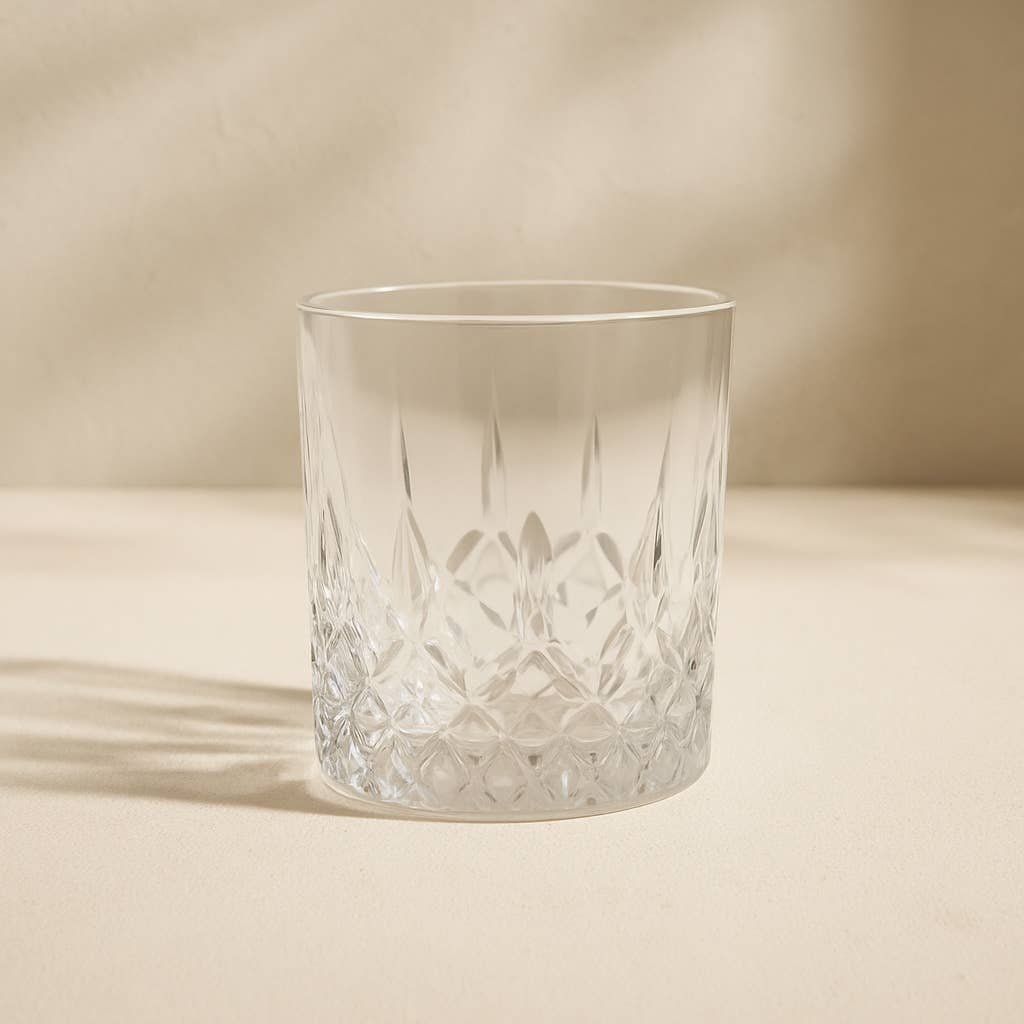 Set of 6 Glen 33cl glass cups